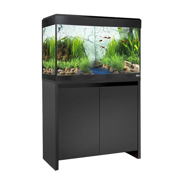 Fluval Roma 125 LED Aquarium and Cabinet Black