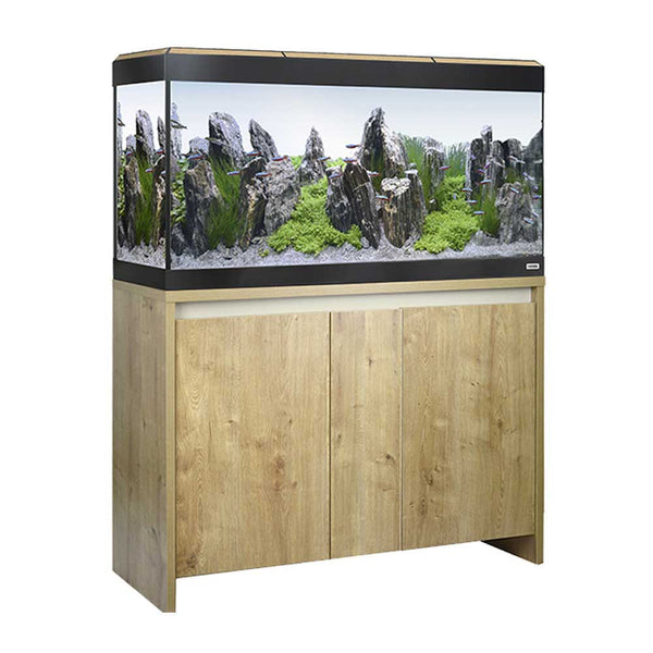Fluval Roma 200 LED Aquarium and Cabinet Oak