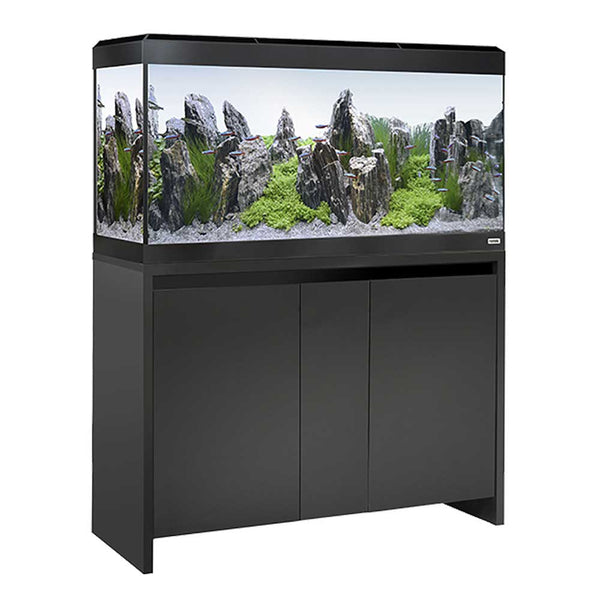 Fluval Roma 240 LED Aquarium and Cabinet Black