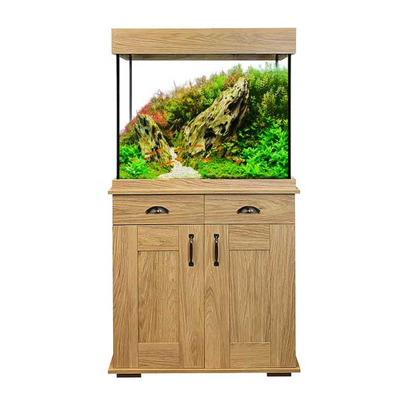 Fluval Shaker 168L Aquarium and Cabinet Hampshire Oak