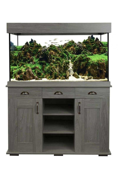 Fluval Shaker 345L Aquarium and Cabinet Slate Grey