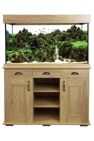 Fluval Shaker 345L Aquarium and Cabinet Hampshire Oak