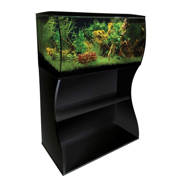 Fluval Flex 123 Aquarium and Cabinet Black
