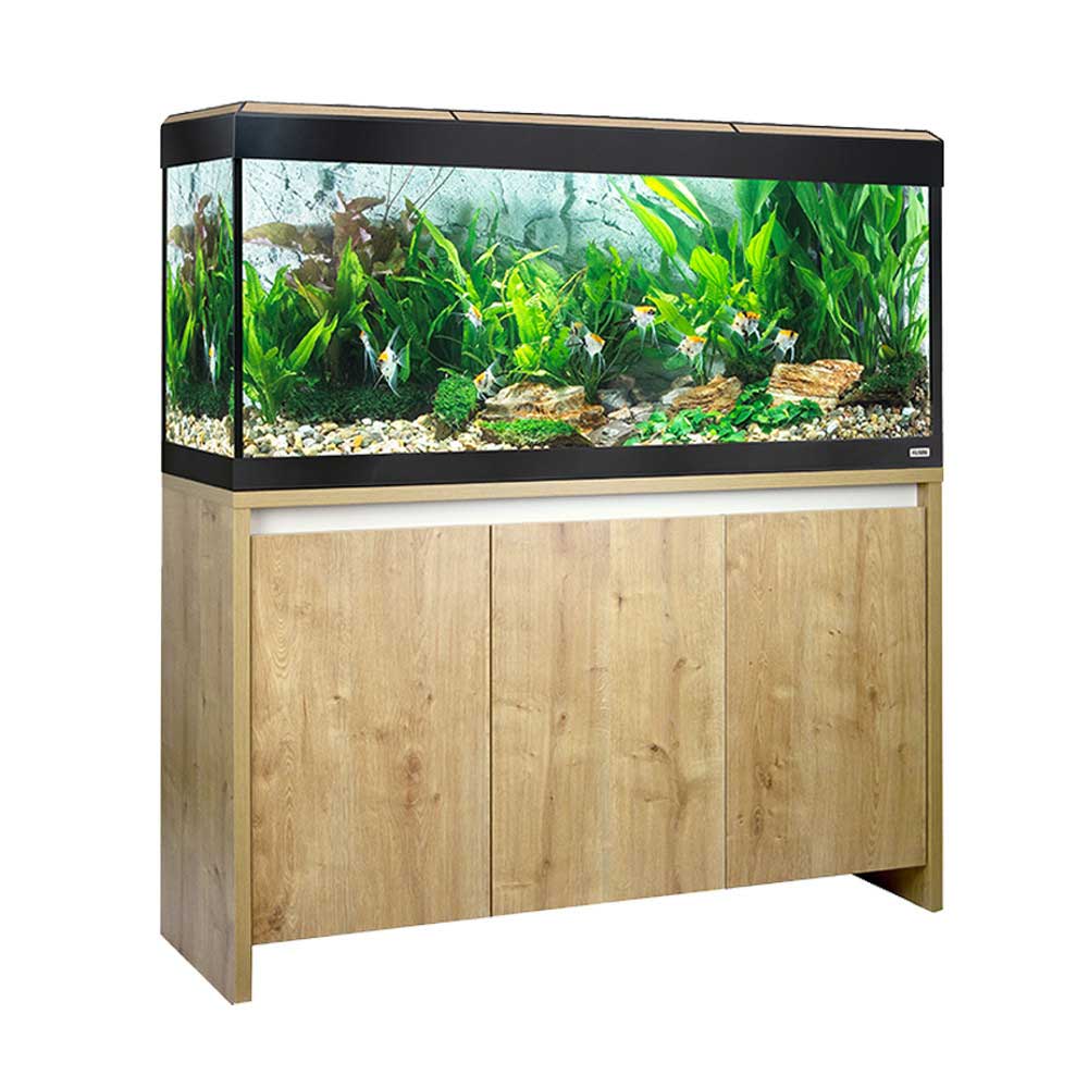 Fluval Roma 240 LED Aquarium and Cabinet Oak