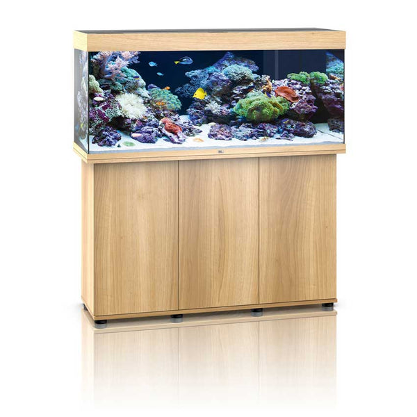 Juwel Rio 240 Marine Aquarium and Cabinet Light Wood