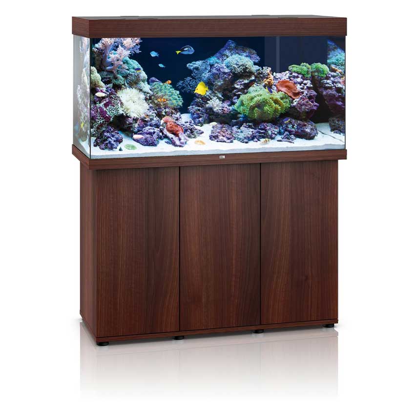 Juwel Rio 350 Marine Aquarium and Cabinet Dark Wood