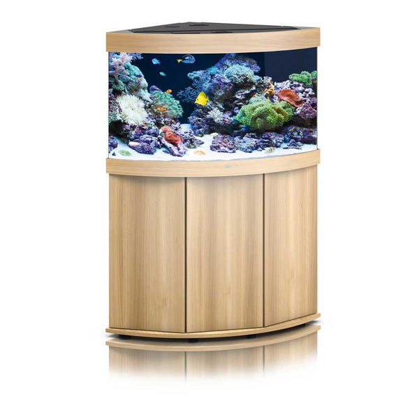 Juwel Trigon 190 Marine Aquarium and Cabinet Light Wood